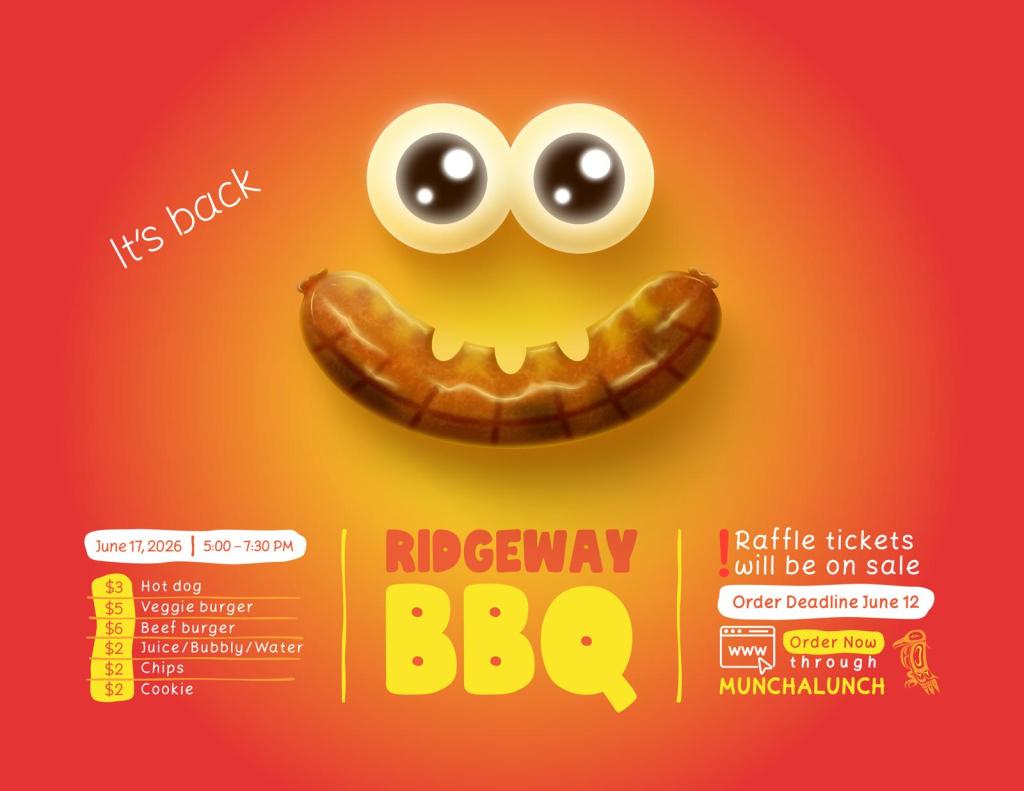 Ridgeway BBQ – June 17, 2026